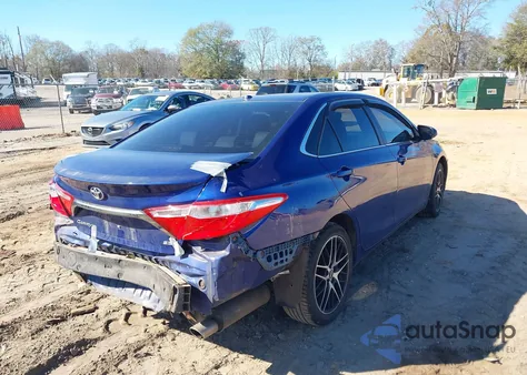 2015 Toyota Camry Se z USA, uszkodzony, nr VIN 4T1BF1FK0FU885674